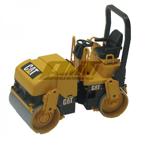 Bruder 02433 - CAT Tandem-Vibrationswalz #50418