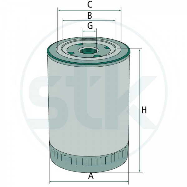 Granit Motoroelfilter passend fuer W 920 #114703