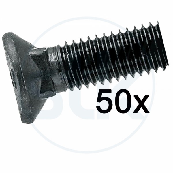 50x Scharschraube M10 x 40 8.8 fuer Egge #243603