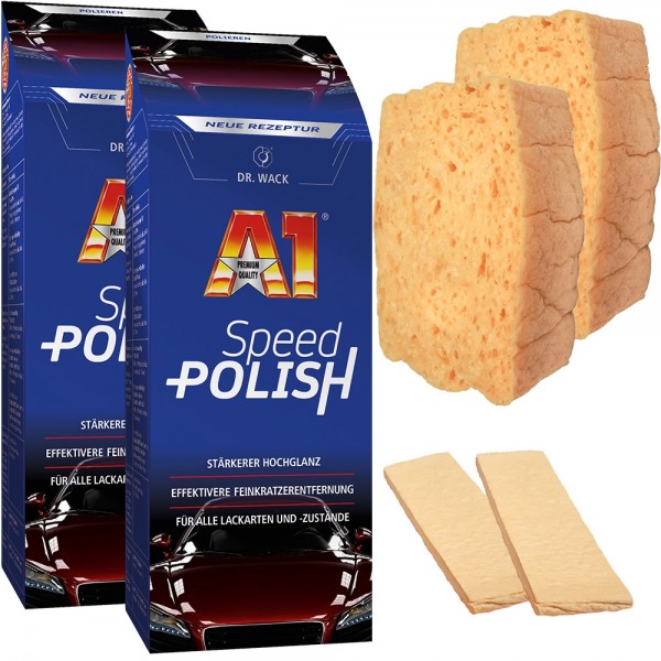 2x A1 Speed Polish 500 ml  von Dr. Wack  #100533