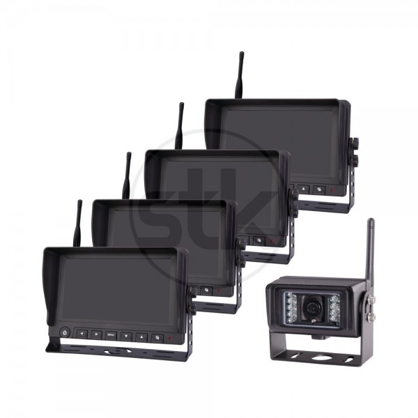GRANIT Kamerasystem Funk 7 Zoll 2,4-GHz #239933