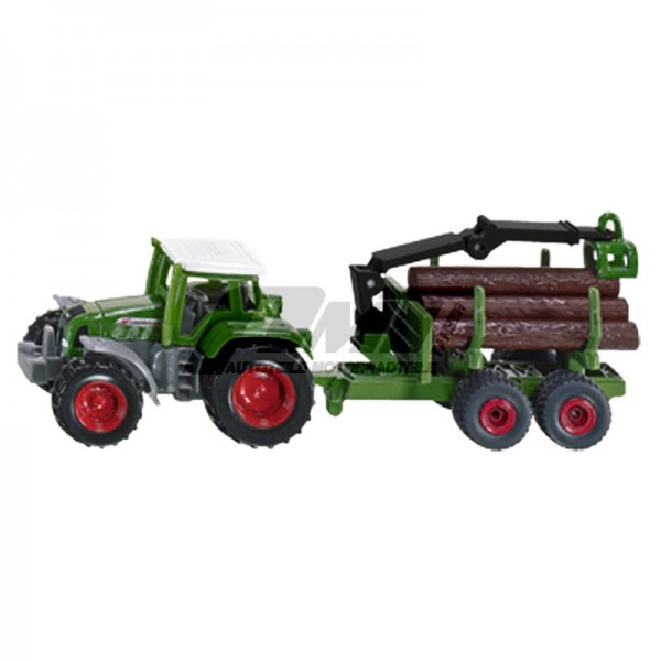 Siku 1645 - Traktor mit Forstanhaenger #50237