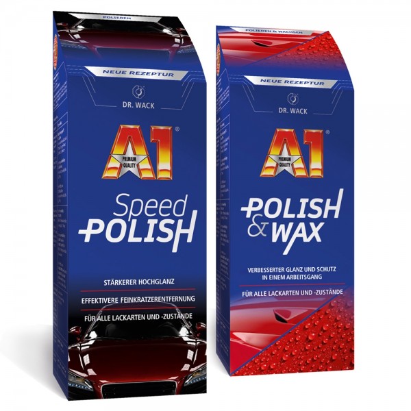 Dr Wack A1 Polish & Wax 500ml 2640 + Spe #99923