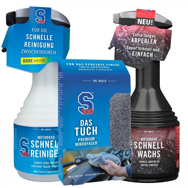 S100 Motorrad Schnellwachs 500ml + 2430 #279039