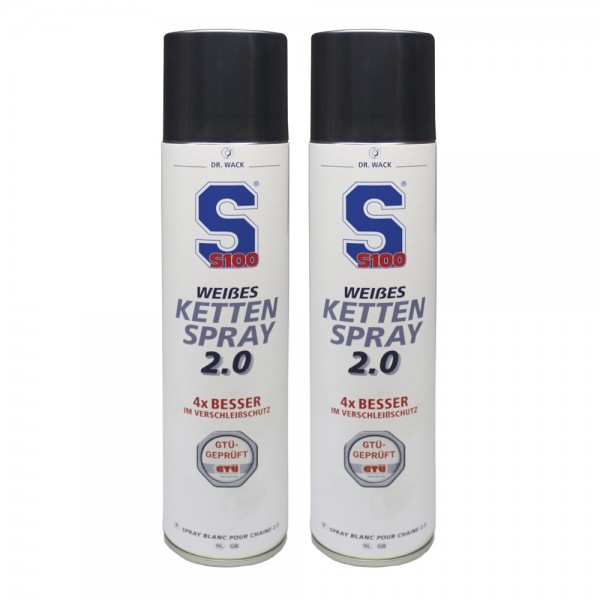 S100 2 Dosen weisses Kettenspray 2.0 von #98489