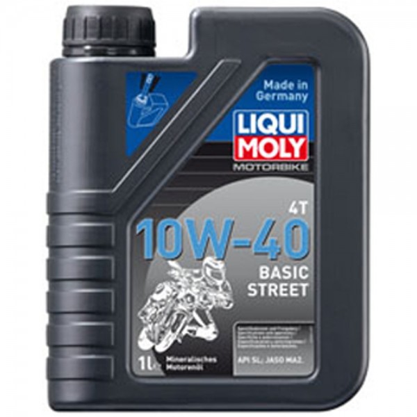 Liqui Moly 3044 Motoröl Motorrad 4T 10W-40 Basic Street 