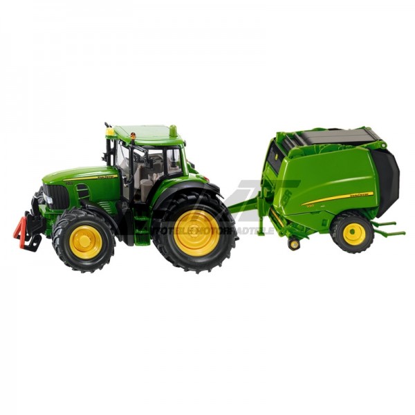 Siku 1665 - John Deere Traktor mit Balle #50248