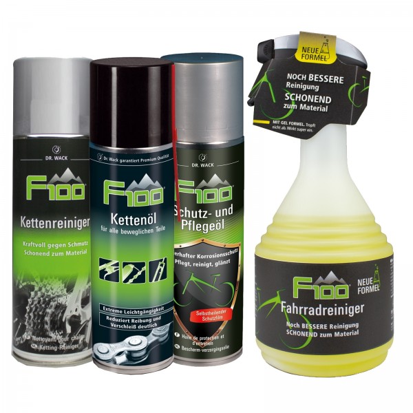 F100 Fahrradreiniger 750ml + Kettenreini #232932