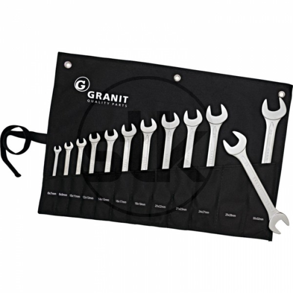 GRANIT BLACK EDITION Doppel-Maulschluess #238632