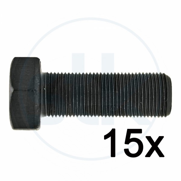 15x GRANIT Schraube M16 x 1,5 x 60 mm 12 #243628