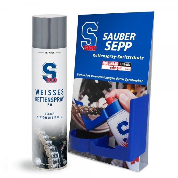 S100 Weisses Kettenspray 400ml 2350 mit  #331702