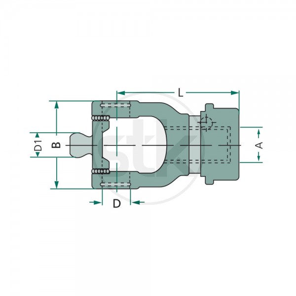 Walterscheid AS-Gabel 135299, 1135299, 3 #258467