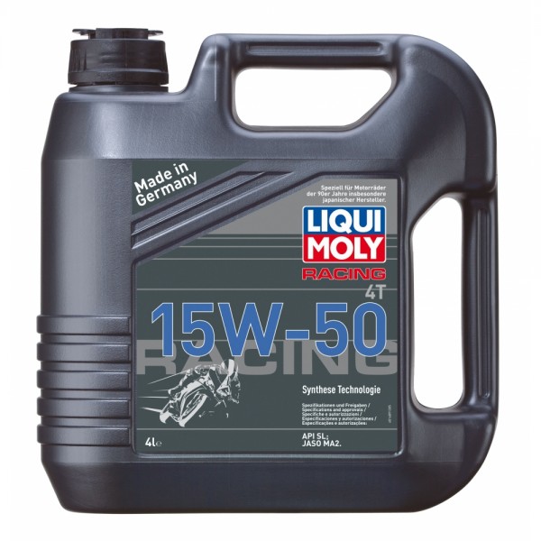 Liqui Moly 1689 Racing 4T 15 W-50 Motorrad Motorenöle 4l