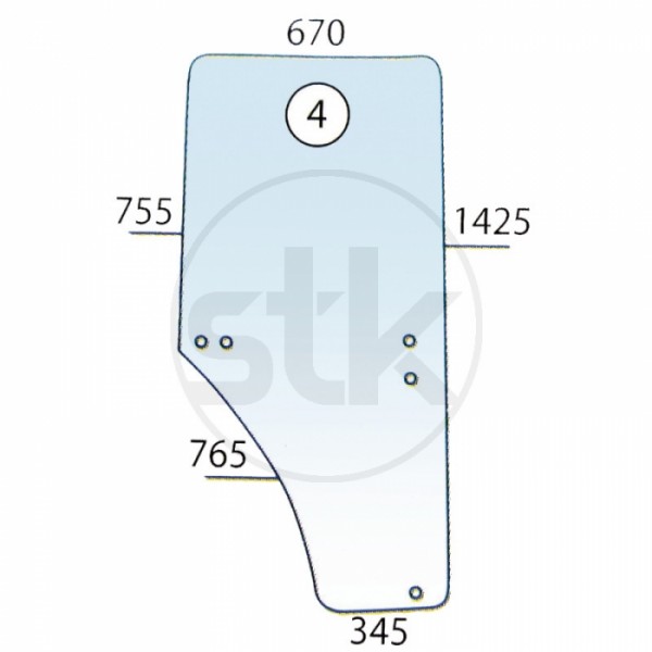 GRANIT Tuerscheibe links gruen Vergleich #233968