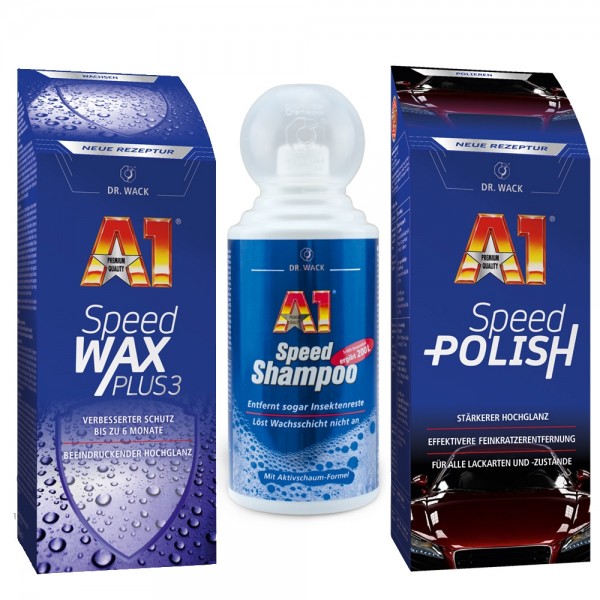 Dr Wack A1 Speed Wax Plus 3+ Speed Polis #99929