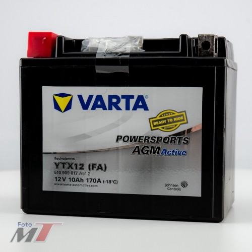 Varta Batterie YTX12 (FA) 12V 10Ah 170A #96311