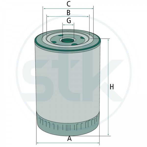 Granit Motoroelfilter Vergleichs-Nr.: 40 #114713