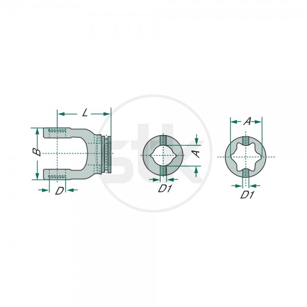 Walterscheid Rillengabel 040456, 1040456 #261065