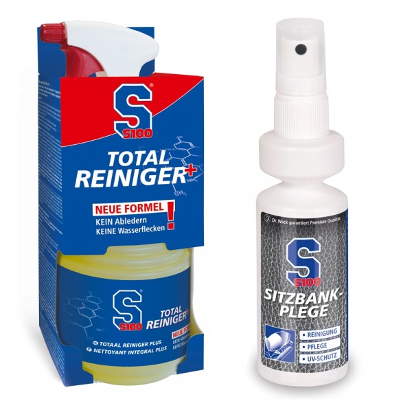 S100 Motorrad Total Reiniger Set 750ml + #111877