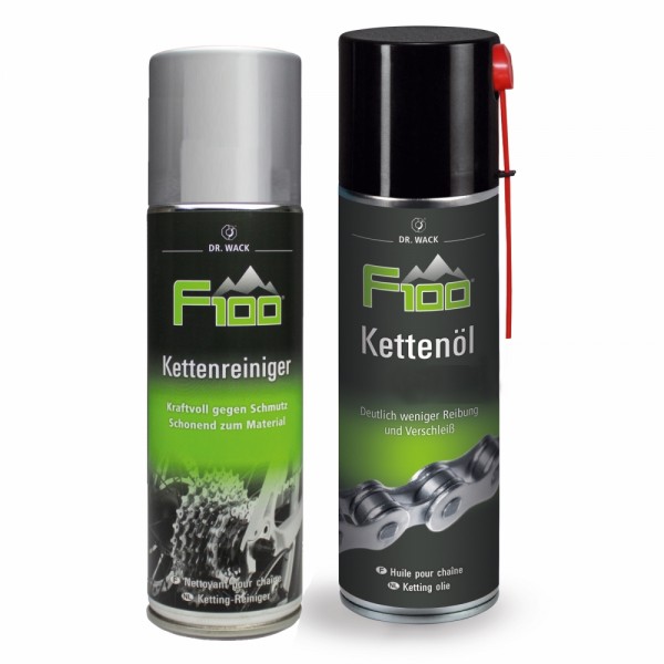 F100 Kettenreiniger 300ml und Kettenoel  #188187