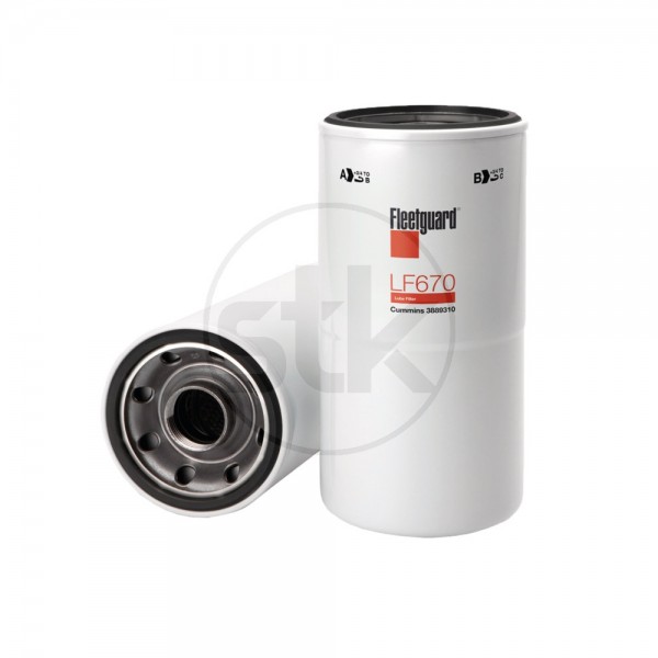 Fleetguard Motoroelfilter Vergleichs-Nr. #257062