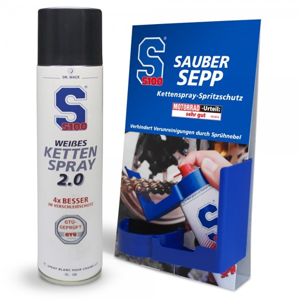 S100 Weisses Kettenspray 2.0 500ml 2353  #100257