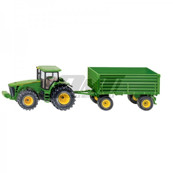 Siku 1953 - John Deere mit Anhaenger #50146