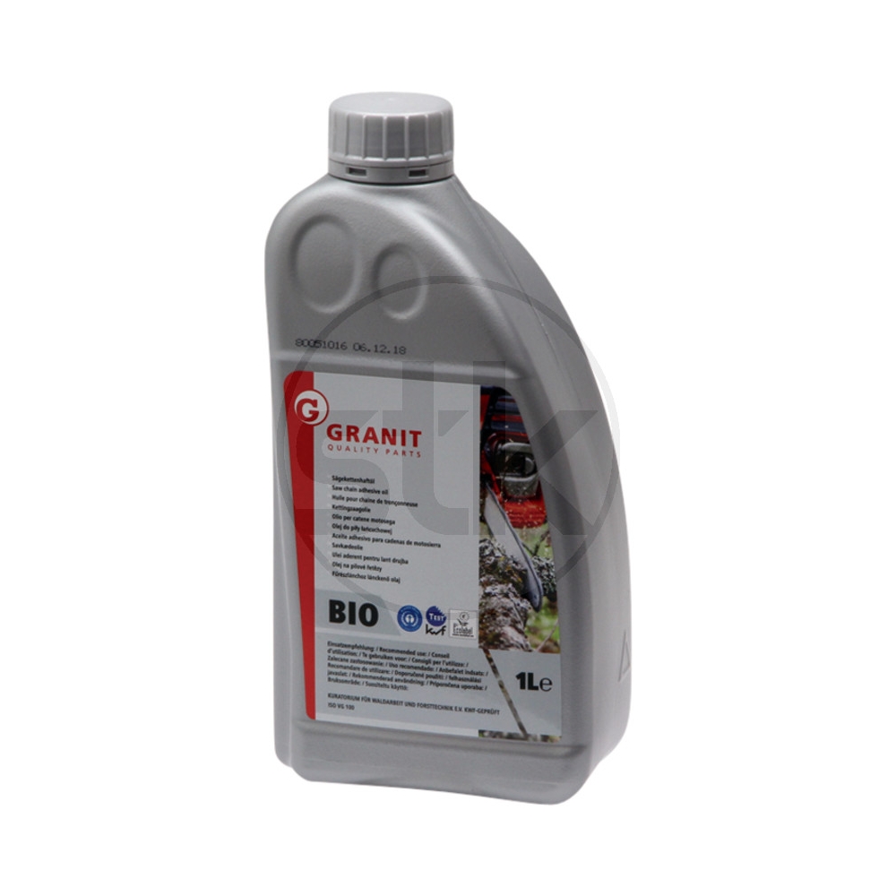 5 Ltr Granit Bio Kettensägenhaftöl Sägekettenöl_Haftöl                  5,18€/l 