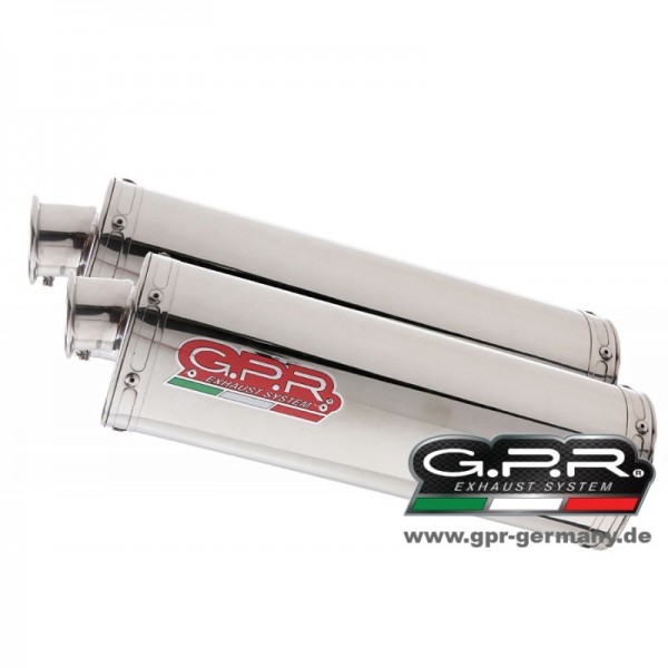 GPR Auspuffanlagen Motorrad-Trevale Edel #10606