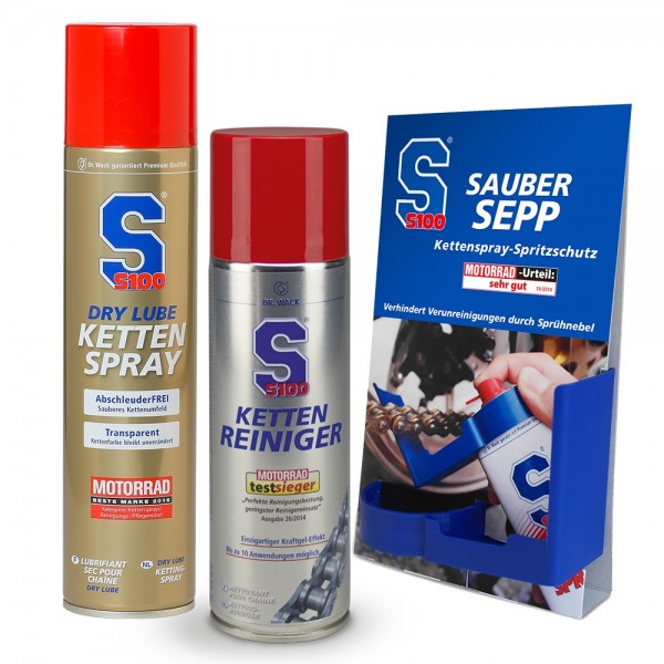 S100 Dry Lube Kettenspray 2380 incl. Ket #100427