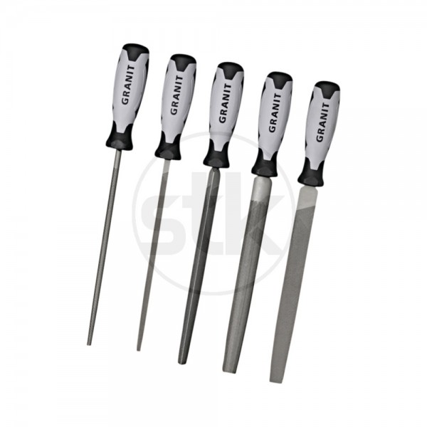 GRANIT BLACK EDITION Werkstattfeilen-Sat #238768