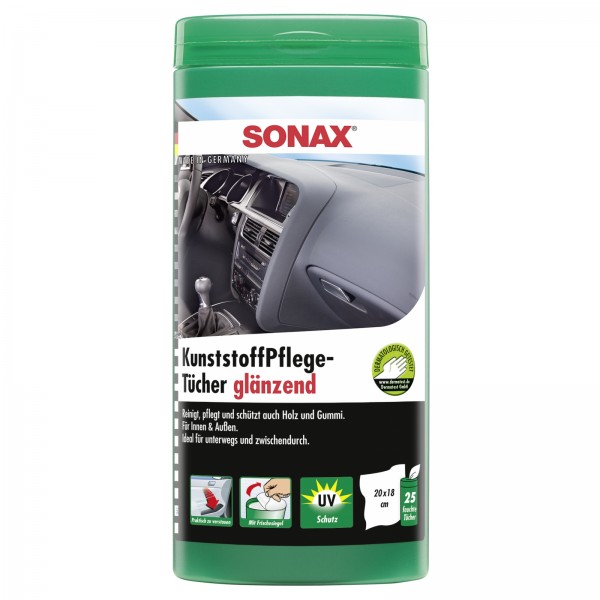 SONAX 04121000  KunststoffPflegeTuecher  #18311