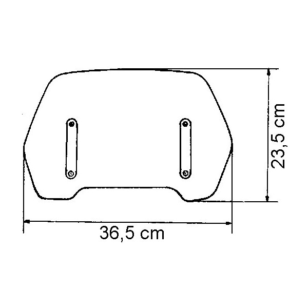 MRA Motorradscheibe Wind Shield fuer Apr #143126