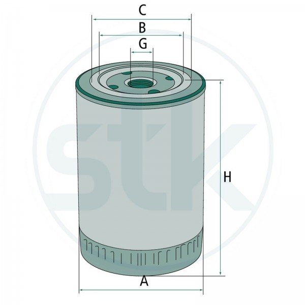 GRANIT Motoroelfilter passend fuer W 712 #114707